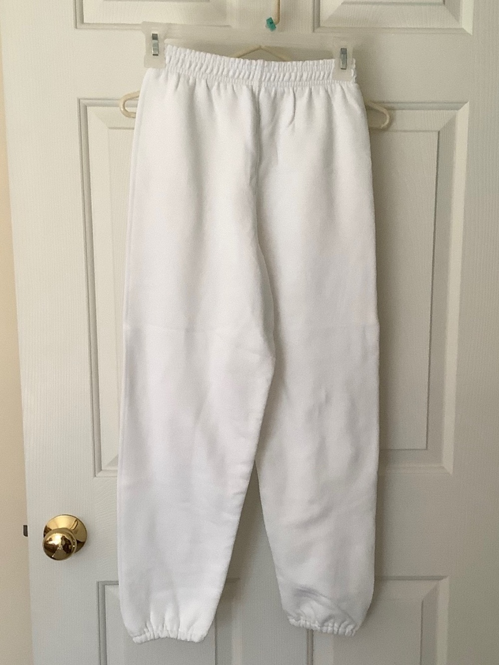 Soffe youth classic sweatpants size 10-12 white